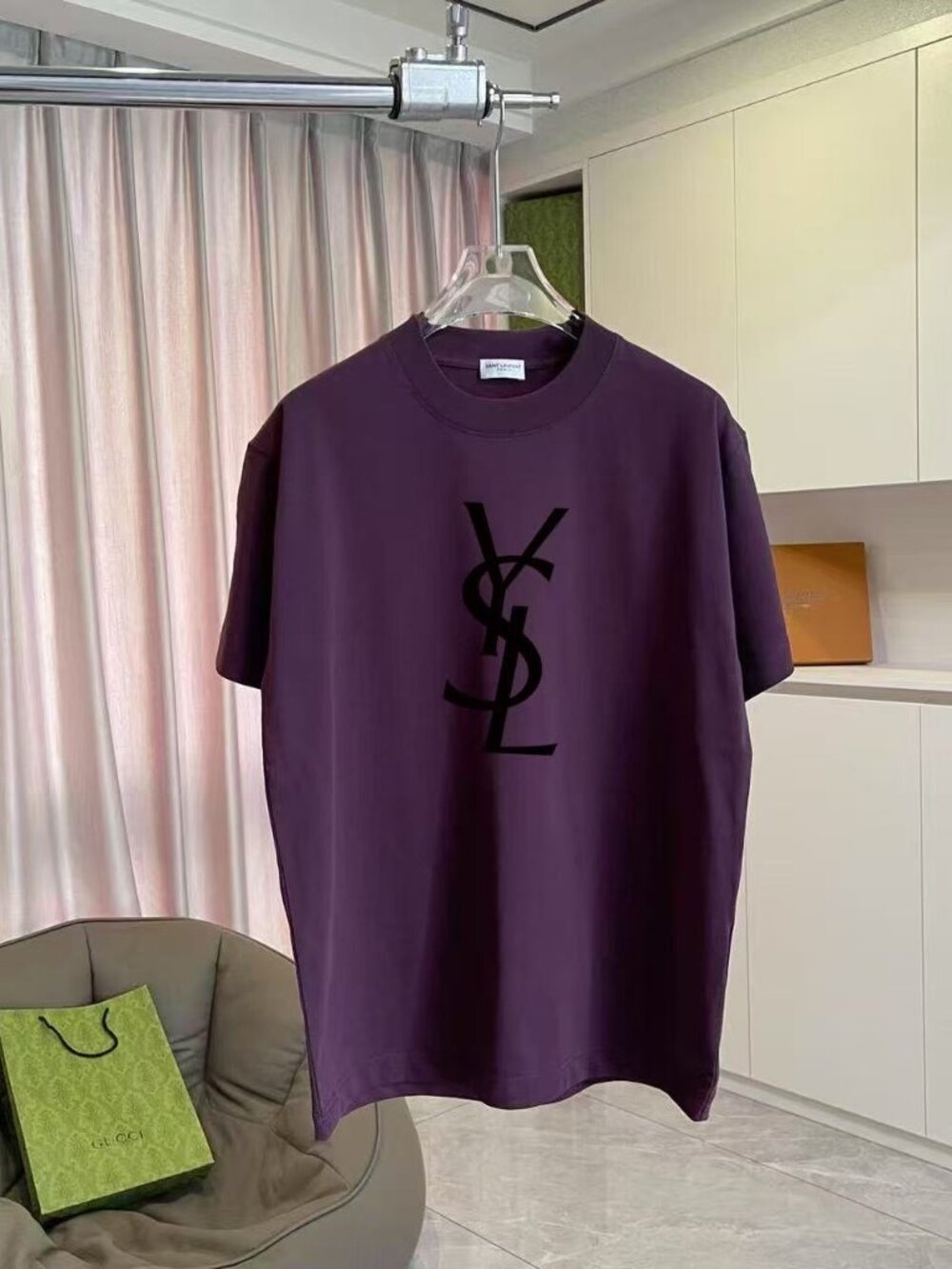 Saint Laurent Fashion Short-Sleeve